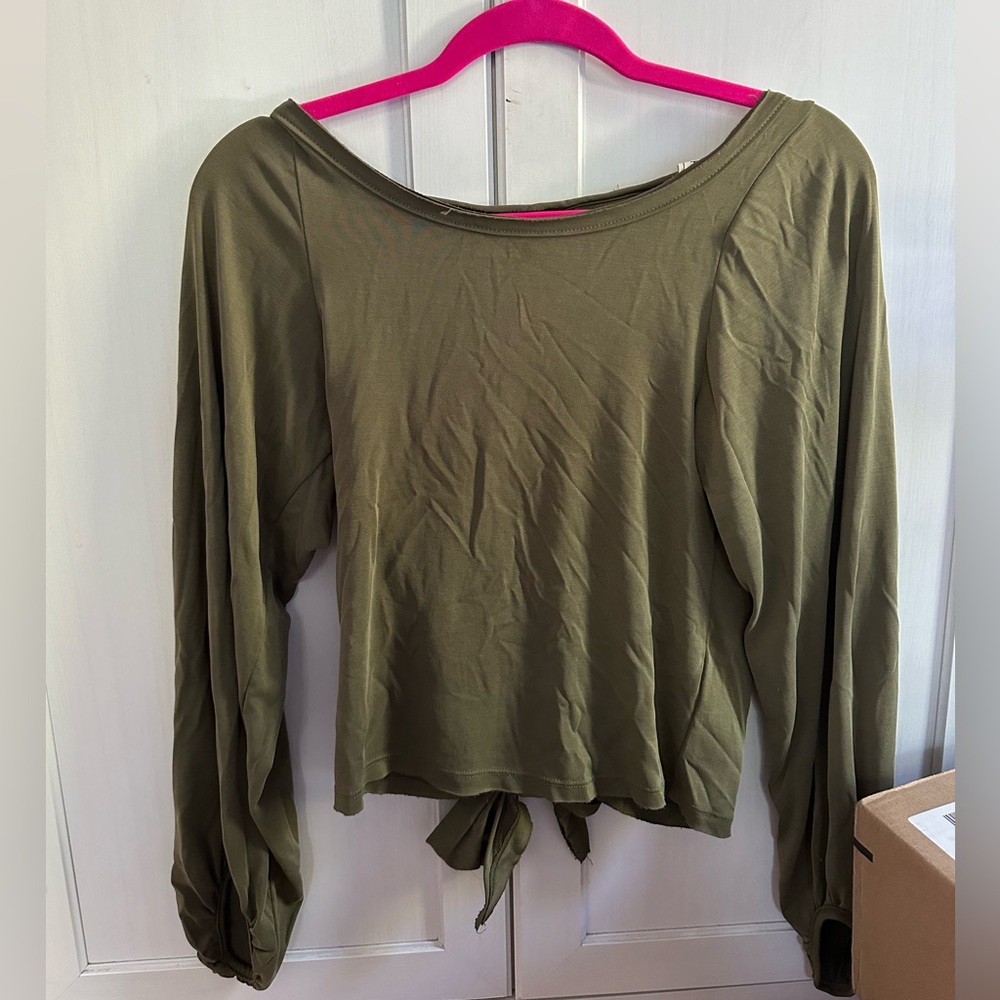 Free people backless top